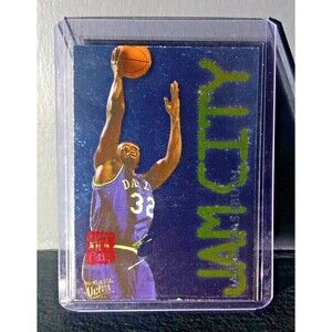 1995-96 Jamal Mashburn Fleer Ultra Jam City Hot Pack #5 Basketball Card